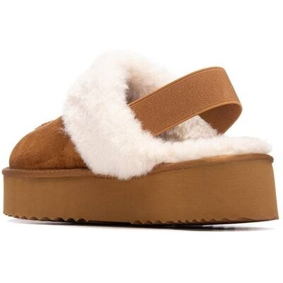XTI Zapatilla de mujer con pelo interior. (39) Camel mujer XTI Zapatilla de mujer con pelo interior. (39) Camel mujer