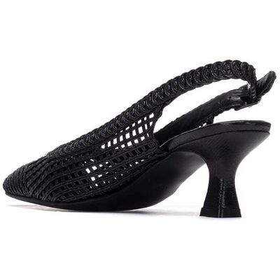 XTI Zapatos de tacon de mujer destalonados. (37) Negro mujer XTI Zapatos de tacon de mujer destalonados. (37) Negro mujer