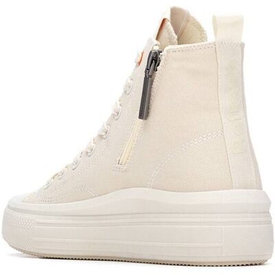 Refresh Botines básicos deportivos de mujer con suela y puntera de goma. (39) Beige mujer Refresh Botines básicos deportivos de mujer con suela y puntera de goma. (39) Beige mujer