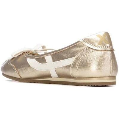 XTI Bailarinas de mujer deportivas con suela de goma. (37) Oro mujer XTI Bailarinas de mujer deportivas con suela de goma. (37) Oro mujer