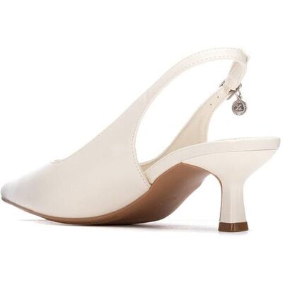 XTI Zapatos de tacon de mujer destalonados. (35) Blanco mujer XTI Zapatos de tacon de mujer destalonados. (35) Blanco mujer