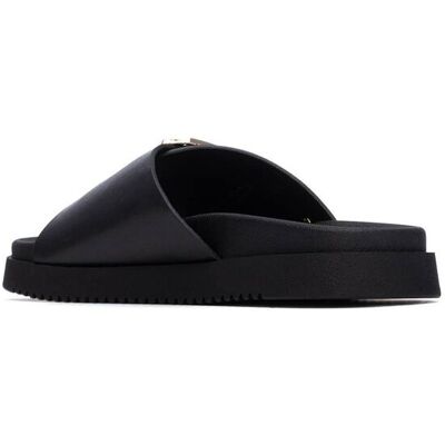 XTI Sandalias planas de mujer con pala ancha. (41) Negro mujer XTI Sandalias planas de mujer con pala ancha. (41) Negro mujer