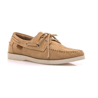 mustang Zapatos de cordones de mujer en piel estilo náutico. (37) Beige mujer mustang Zapatos de cordones de mujer en piel estilo náutico. (37) Beige mujer