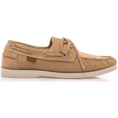 mustang Zapatos de cordones de mujer en piel estilo náutico. (41) Beige mujer mustang Zapatos de cordones de mujer en piel estilo náutico. (41) Beige mujer