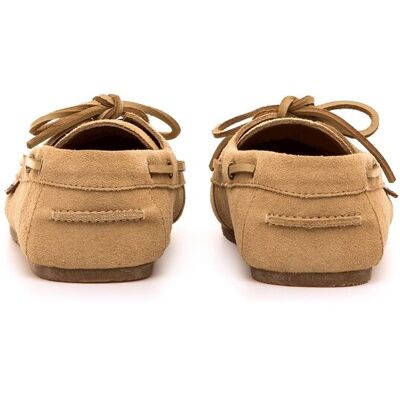 mustang Zapatos de cordones de mujer en piel estilo náutico. (38) Natural mujer mustang Zapatos de cordones de mujer en piel estilo náutico. (38) Natural mujer