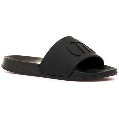 mustang Chanclas de mujer estilo engomado. (41) Negro mujer mustang Chanclas de mujer estilo engomado. (41) Negro mujer