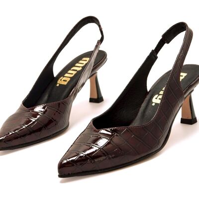 mustang Zapatos de salón de mujer de estilo destalonado. (41) Ciruela mujer mustang Zapatos de salón de mujer de estilo destalonado. (41) Ciruela mujer