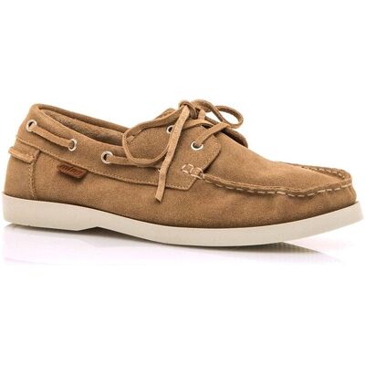mustang Zapatos de cordones de mujer en piel estilo náutico. (41) Marrón claro mujer mustang Zapatos de cordones de mujer en piel estilo náutico. (41) Marrón claro mujer