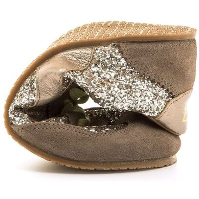 mustang Zapatos confort de mujer en piel de serraje con piso barefoot. (36) Topo mujer mustang Zapatos confort de mujer en piel de serraje con piso barefoot. (36) Topo mujer