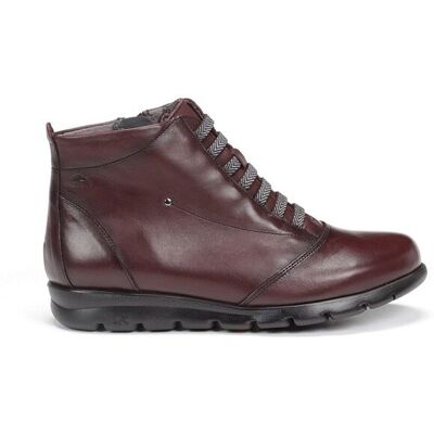 Fluchos Botines de mujer en color burdeos y fabricados en piel. (41) Burdeos mujer Fluchos Botines de mujer en color burdeos y fabricados en piel. (41) Burdeos mujer