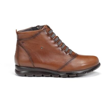 Fluchos Botines de mujer en color marrón claro y fabricados en piel. (35) Marrón mujer Fluchos Botines de mujer en color marrón claro y fabricados en piel. (35) Marrón mujer