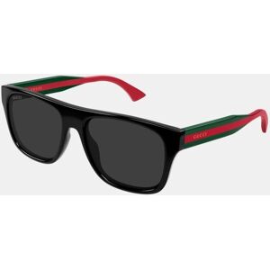 Gucci - Gafa de sol de hombre rectangular en acetato. Negro Gucci - Gafa de sol de hombre rectangular en acetato. Negro