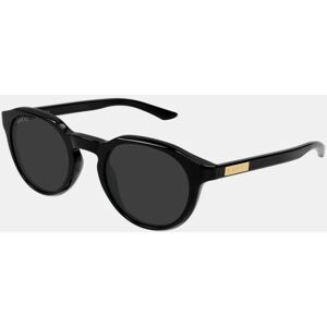 Gucci - Gafa de sol de hombre ovalada en acetato. Negro Gucci - Gafa de sol de hombre ovalada en acetato. Negro