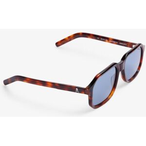 Scalpers - Gafas de sol de hombre con montura geométrica. Marrón / Naranja Scalpers - Gafas de sol de hombre con montura geométrica. Marrón / Naranja