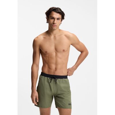 Boss - Bañador liso de hombre tallas grandes. Verde 8 Boss - Bañador liso de hombre tallas grandes. Verde 8