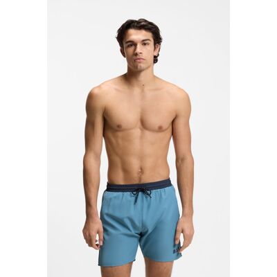 Boss - Bañador liso de hombre tallas grandes. Azul 8 Boss - Bañador liso de hombre tallas grandes. Azul 8