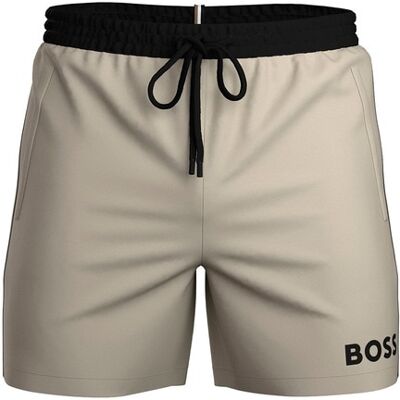 Boss - Bañador de hombre con 2 bolsillos laterales. Blanco XL Boss - Bañador de hombre con 2 bolsillos laterales. Blanco XL