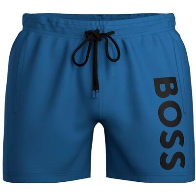 Boss - Bañador de hombre con 2 bolsillos laterales. Azul oscuro M Boss - Bañador de hombre con 2 bolsillos laterales. Azul oscuro M