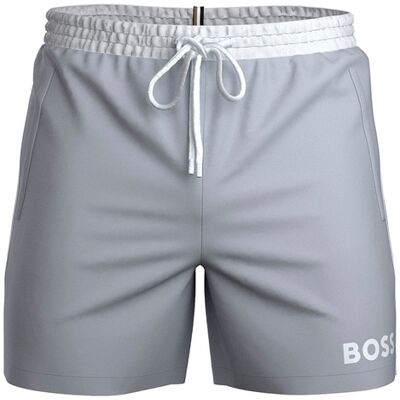 Boss - Bañador de hombre con 2 bolsillos laterales. Azul claro L Boss - Bañador de hombre con 2 bolsillos laterales. Azul claro L
