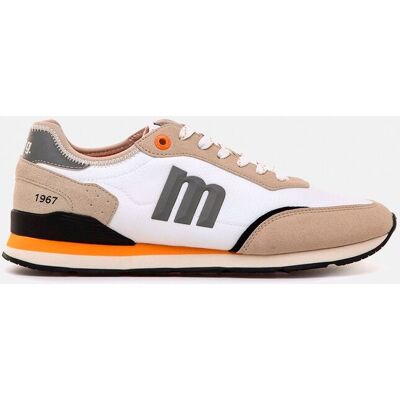 mustang - Zapatillas para hombre de la marca Mtng, modelo Joggo de estilo retro running. Blanco 42 mustang - Zapatillas para hombre de la marca Mtng, modelo Joggo de estilo retro running. Blanco 42