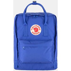 Fjällräven - Mochila Kånken de vinilo en crema con cremallera. Azul marino Fjällräven - Mochila Kånken de vinilo en crema con cremallera. Azul marino