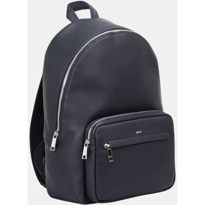 Boss - Mochila de piel sintética. Azul marino Boss - Mochila de piel sintética. Azul marino