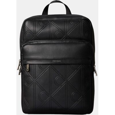 Calvin Klein - Mochila estampado emblem monogram. Negro única Calvin Klein - Mochila estampado emblem monogram. Negro única