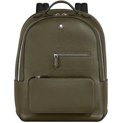 Montblanc - Mochila de piel color caqui. Marrón Montblanc - Mochila de piel color caqui. Marrón