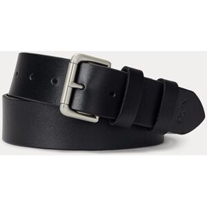 Ralph Lauren - Cinturón de hombre de piel con el caballo marca de la casa. Negro 95 Ralph Lauren - Cinturón de hombre de piel con el caballo marca de la casa. Negro 95