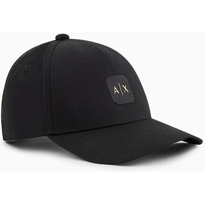 Armani - Gorra de hombre con logo metálico. Negro única - única Armani - Gorra de hombre con logo metálico. Negro única - única