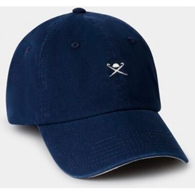 Hackett - Gorra de hombre con logo frontal bordado.. Azul Única Hackett - Gorra de hombre con logo frontal bordado.. Azul Única