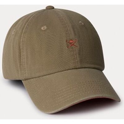 Hackett - Gorra de hombre con logo frontal bordado.. Verde Única Hackett - Gorra de hombre con logo frontal bordado.. Verde Única