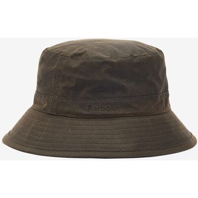 Barbour - Gorro pescador de hombre de algodón con forro de tartán. Verde L Barbour - Gorro pescador de hombre de algodón con forro de tartán. Verde L