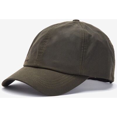 Barbour - Gorra baseball encerada.. Verde única Barbour - Gorra baseball encerada.. Verde única