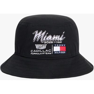 Tommy Hilfiger - Gorro de caballero tipo bucket de la cápsula Cadillac. Negro única - 10 Tommy Hilfiger - Gorro de caballero tipo bucket de la cápsula Cadillac. Negro única - 10