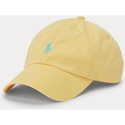Ralph Lauren - Gorra de hombre tejido chino de algodón BCI tallas grandes. Amarillo única Ralph Lauren - Gorra de hombre tejido chino de algodón BCI tallas grandes. Amarillo única