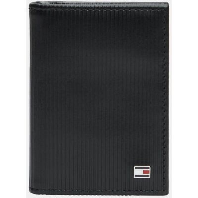 Tommy Hilfiger - Billetera bifold de hombre en color negro TH Flag de . Negro Tommy Hilfiger - Billetera bifold de hombre en color negro TH Flag de . Negro