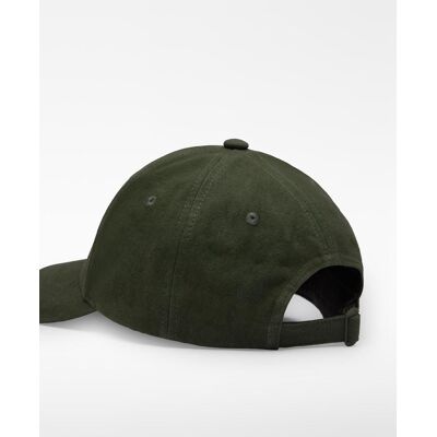 Adolfo Dominguez - Gorra de hombre de algodón con logo bordado. Hierba Adolfo Dominguez - Gorra de hombre de algodón con logo bordado. Hierba