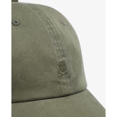 Scalpers - Gorra de baseball de hombre de algodón ajustable. Kaki Scalpers - Gorra de baseball de hombre de algodón ajustable. Kaki