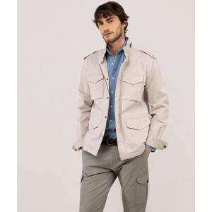 El Ganso - Chaqueta de hombre de algodón. Beige L El Ganso - Chaqueta de hombre de algodón. Beige L