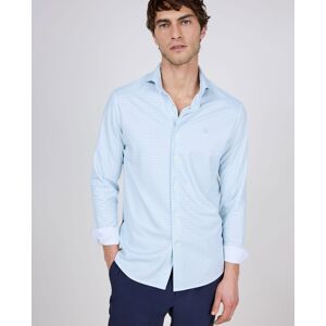 El Ganso - Camisa de hombre sepiia cuadro vichy. Azul claro S El Ganso - Camisa de hombre sepiia cuadro vichy. Azul claro S