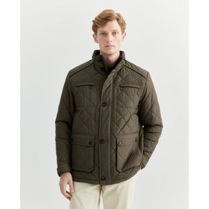 Bugatti - Chaquetón de hombre con bolsillos inclinados. Verde oscuro 50 Bugatti - Chaquetón de hombre con bolsillos inclinados. Verde oscuro 50