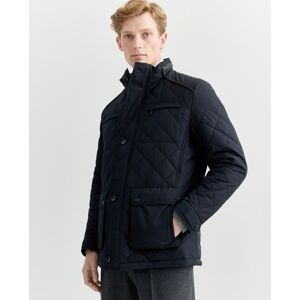 Bugatti - Chaquetón de hombre con bolsillos inclinados. Azul marino 52 Bugatti - Chaquetón de hombre con bolsillos inclinados. Azul marino 52