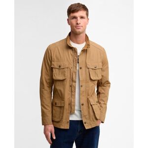 Barbour - Chaqueta de hombre de cuatro bolsillos de algodón. Camel S Barbour - Chaqueta de hombre de cuatro bolsillos de algodón. Camel S