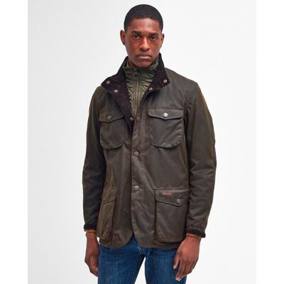 Barbour - Chaqueta encerada con bolsillos. Verde XXL Barbour - Chaqueta encerada con bolsillos. Verde XXL