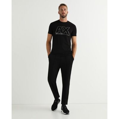 Armani - Pantalón deportivo largo de hombre negro. Negro Armani - Pantalón deportivo largo de hombre negro. Negro