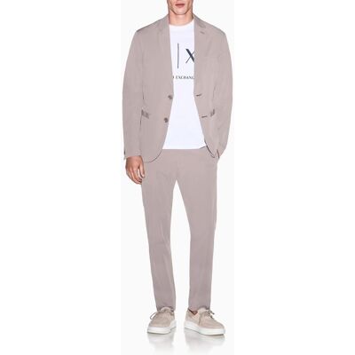 Armani - Pantalón de hombre chino regular fit. Topo 34 Armani - Pantalón de hombre chino regular fit. Topo 34
