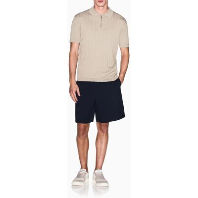 Armani - Polo de hombre manga corta en punto. Beige XL Armani - Polo de hombre manga corta en punto. Beige XL