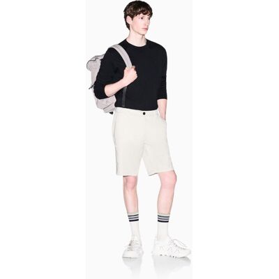 Armani - Pantalón corto de hombre liso con algodón. Beige 33 Armani - Pantalón corto de hombre liso con algodón. Beige 33