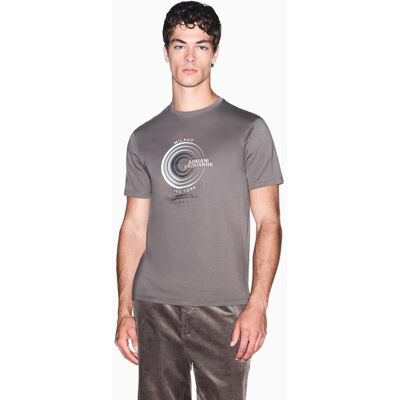 Armani - Camiseta de hombre manga corta con estampado. Topo M Armani - Camiseta de hombre manga corta con estampado. Topo M